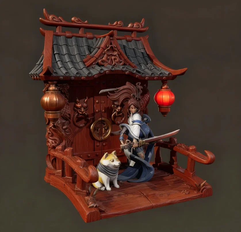 

Overall heights 50mm 75mm Resin soldier model kits colorless and self-assembled（3D Printing ）TD-7646/3D