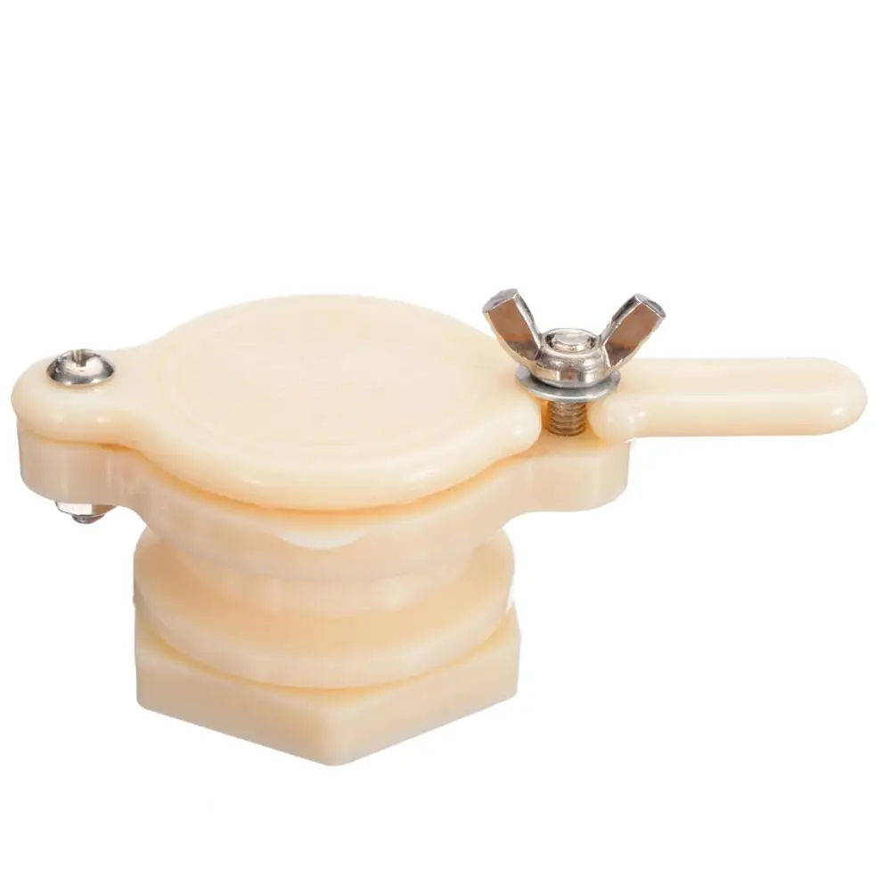 

2Pcs Honey Gate Plastic Honey Valve Bee Honey Tap Gate Valve Tool Beekeeping Extractor Bottling Beekeeper Beehive Equipment