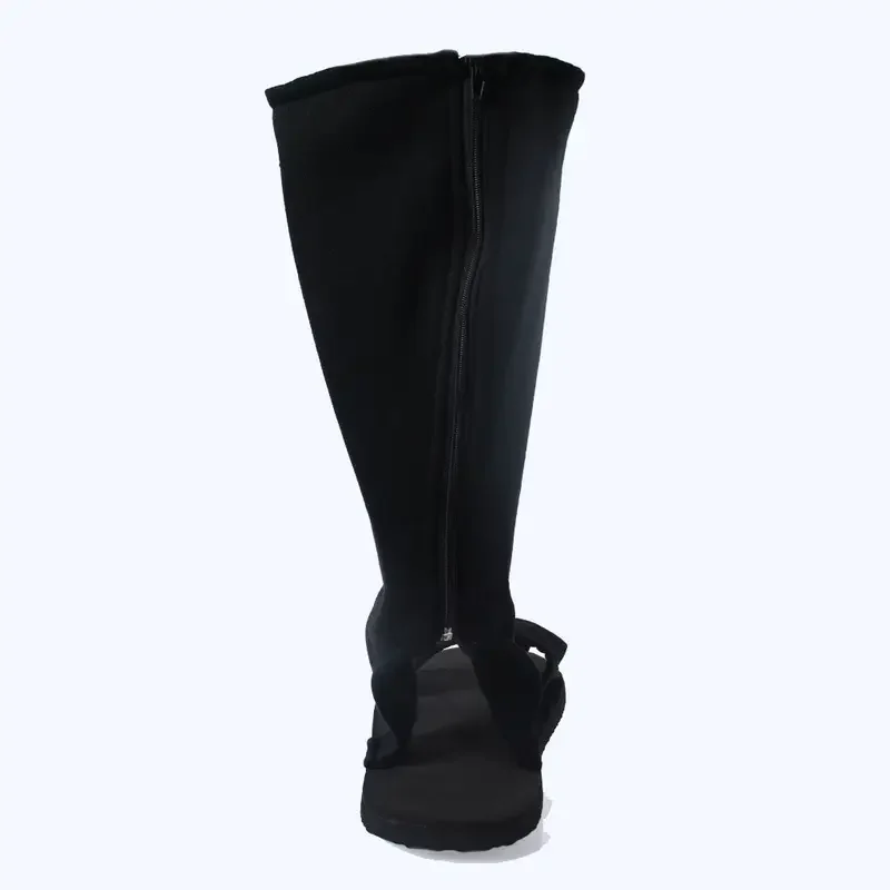 Moda anime sapatos cosplay botas ninja tipo trajes pretos dropshipping para halloween carnaval cos adereços