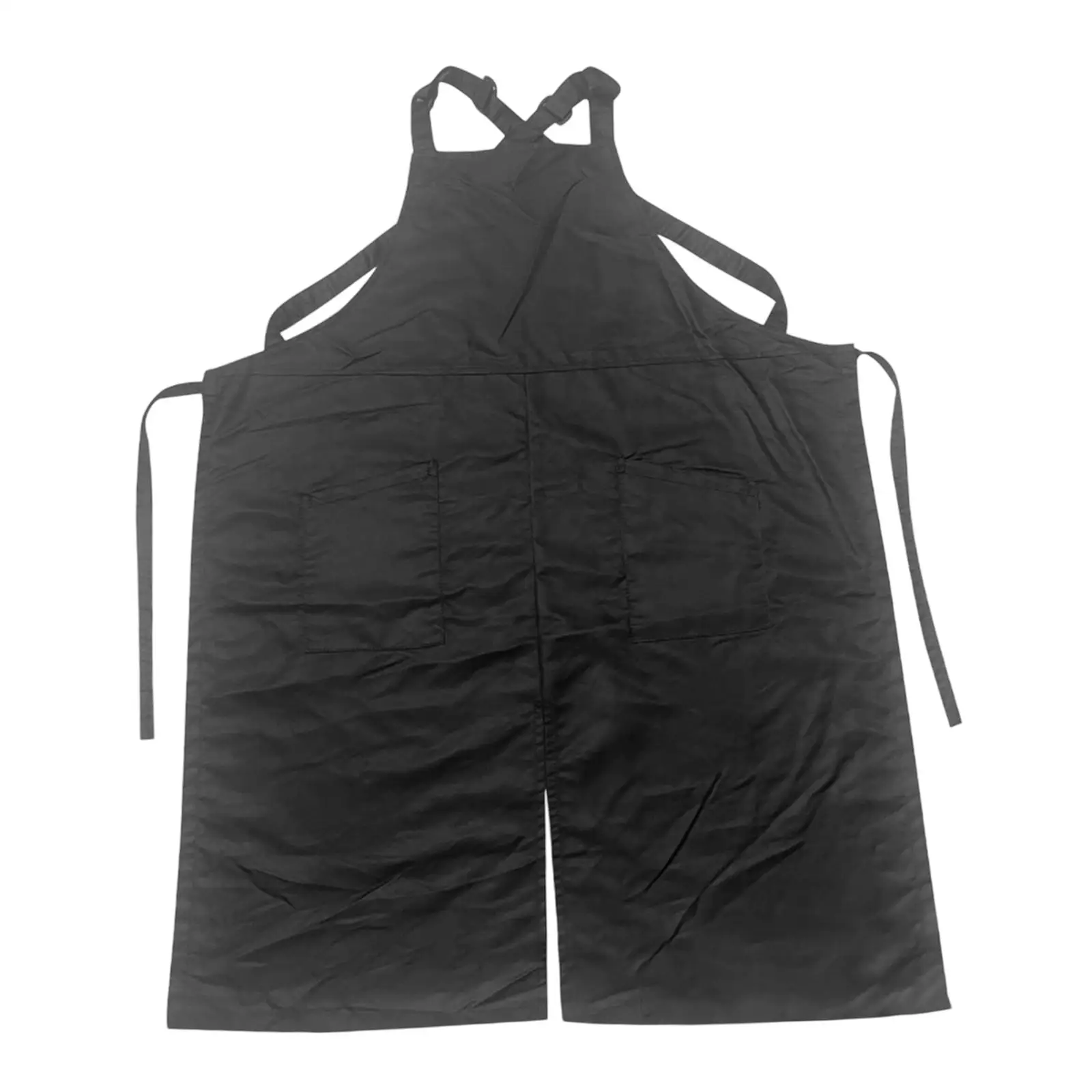 Barber Apron Haircut Styling Apron Ceramics Apron Comfortable Nylon Kitchen Cooking Practical Water Resistant Split Leg Apron