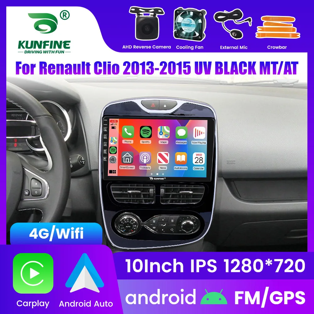 

2Din Android Car Radio For Renaulti Clio 2013-2015 Video Player GPS Navigation Stereo Audio Head Unit Carplay 4G Wifi