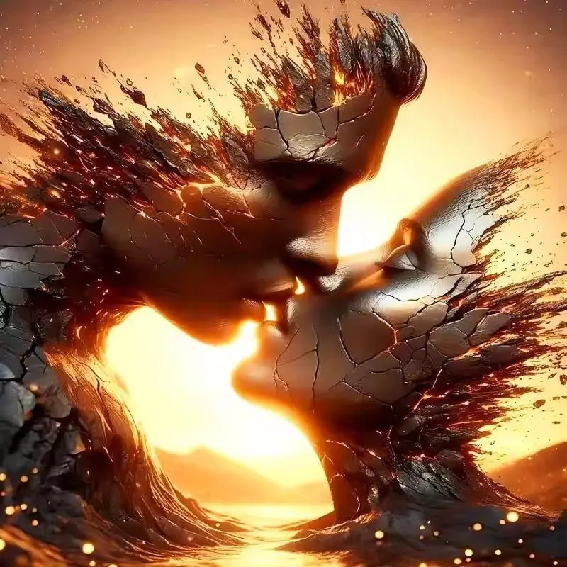 

GATYZTORY 5D DIY Diamond Painting Abstract Couple Full Square Diamond Mosaic Picture Of Rhinestone Embroidery Sale Home Decorati