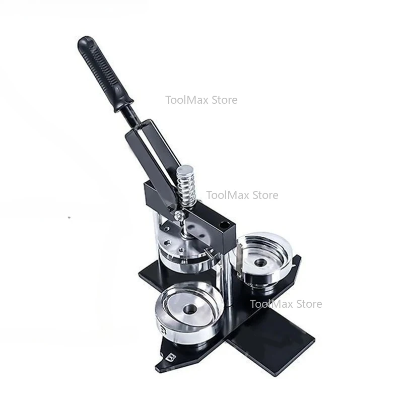 2025 DIY Oval Badge Machine Badge Machine 67*45Mm Tinplate  Supplies Paper Cutter Badge Machine Set