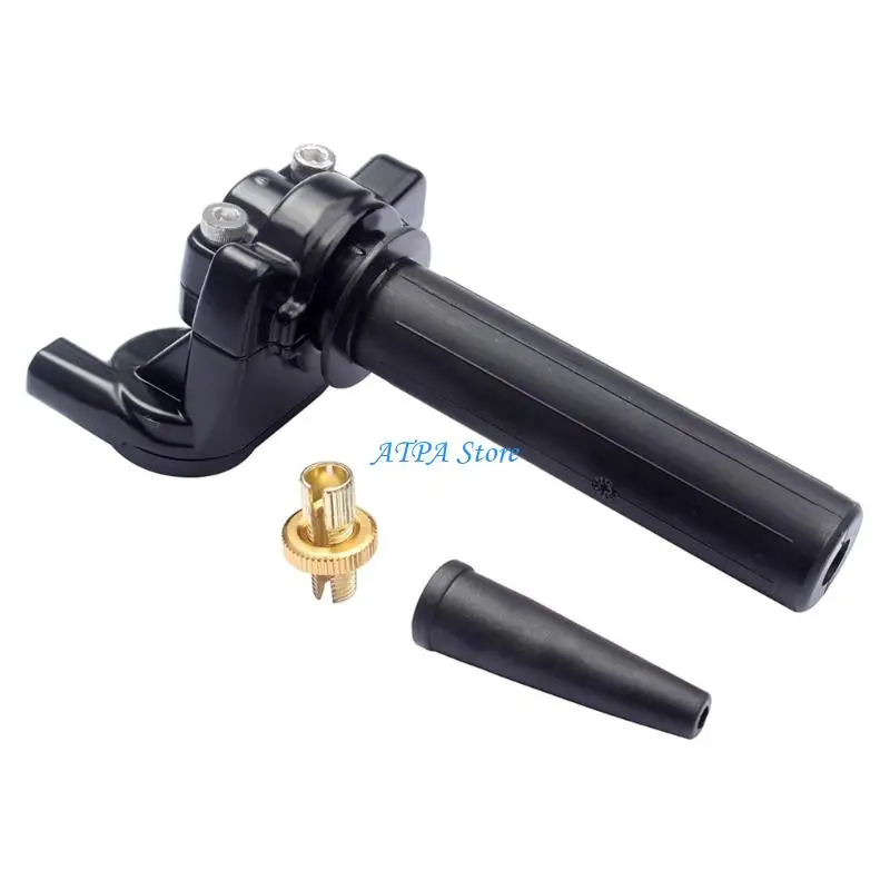 

U13C Universal 22mm Motorcycle Throttle Accelerator Handlebar Grip Quick Response Control Simple Installation for Vehicles