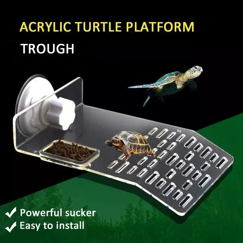 

Turtle Climbing Frame Aquarium Tools Water Turtle Floating Decoration Sun Platform Reptile Sun Roof Terrace Floating Island