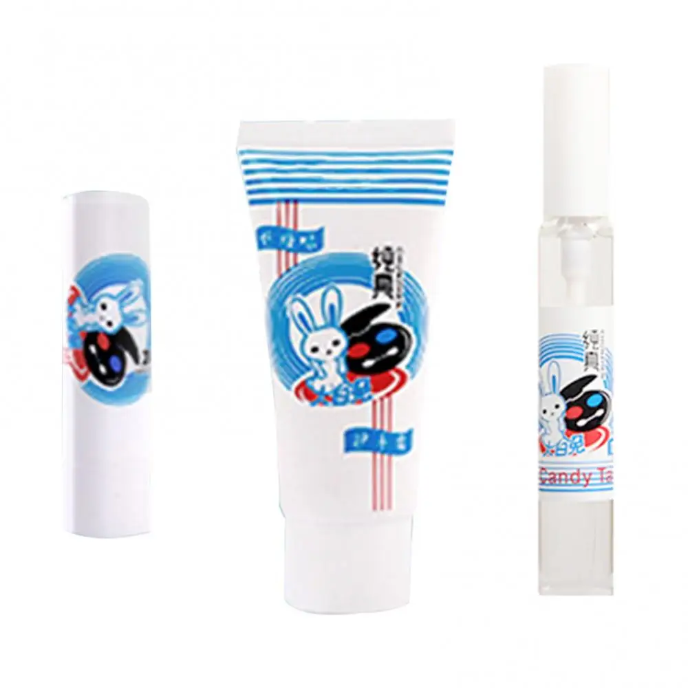 Moisturizing Lip Balm Moisturizing Lip Balm 3Pcs/Set White Rabbit Toffee Flavor Lip Balm/Perfume/Hand Cream