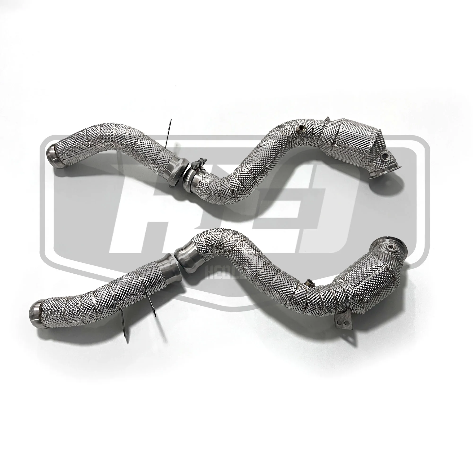 HEO Exhaust Downpipe For Mercedes-Benz AMG GT63/GT63S/GTR/GT-R/GTS/GT-S W213 4.0T 2014-2020 exhaust systems downpipes