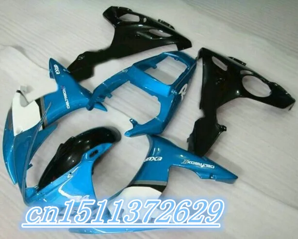 Dor-ABS Fairing for  YZF-R6 03-05 YZF R6 03 04 05 YZFR6 R6 2003-2005 2003 2004 2005 blue black D