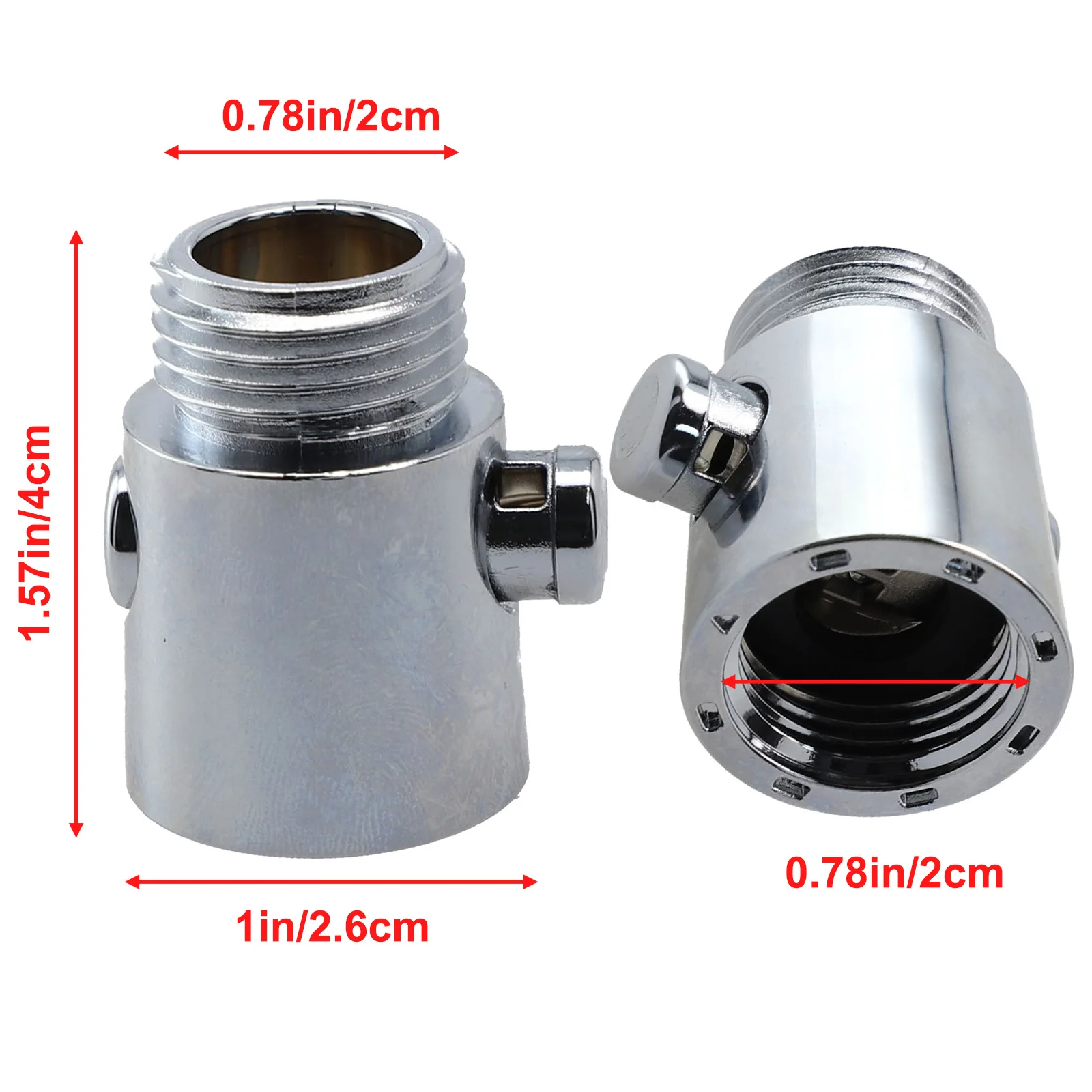 

Shower Head Shut-off Valve Bidet Sprayer Head Water Shut-Off Angle Valve Flow Regulator Stop Switch Bathroom Accessories