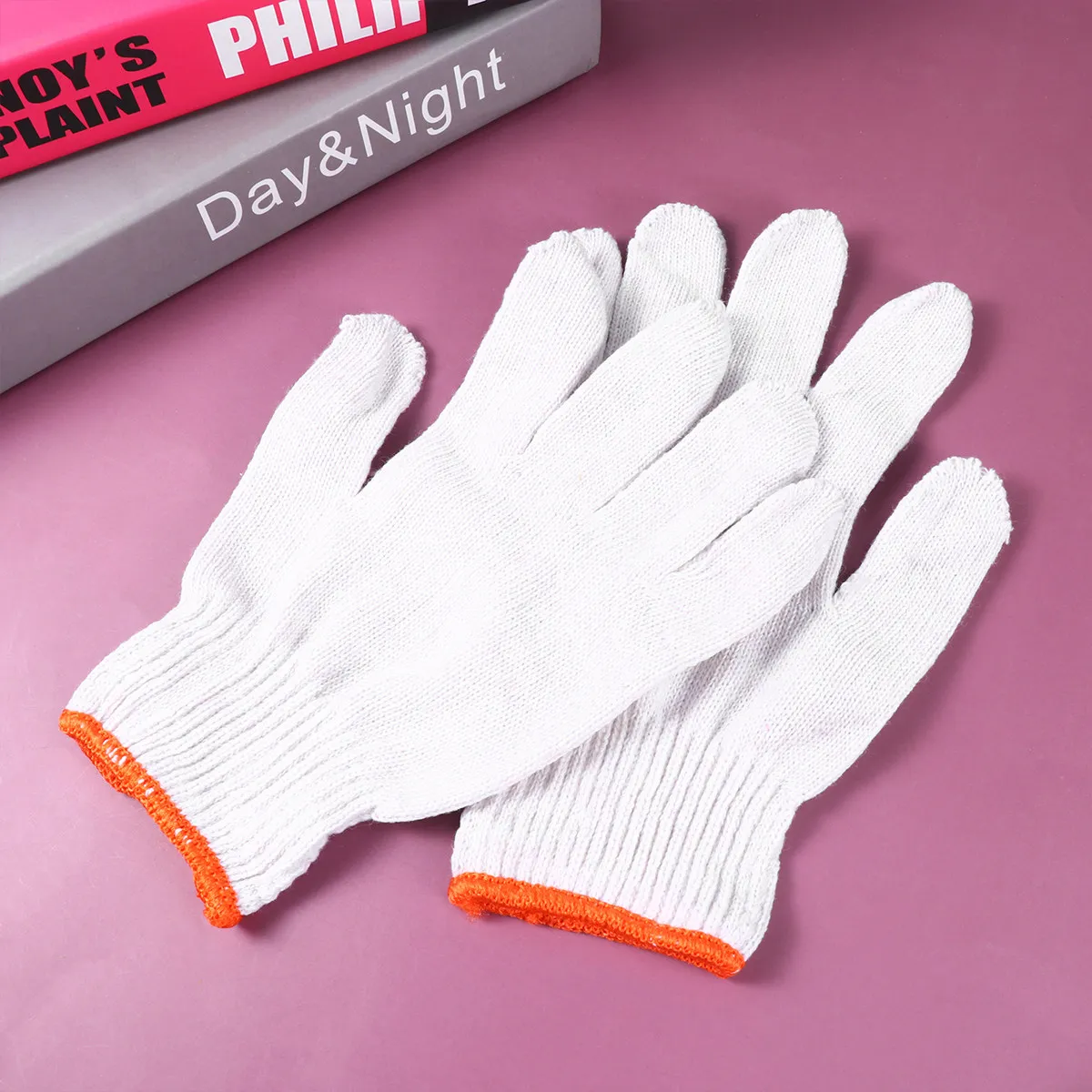 24pairs-anti-slip-labour-protection-gloves-cotton-yarn-nylon-white-skidproof-industrial-manufacturing-work-gloves