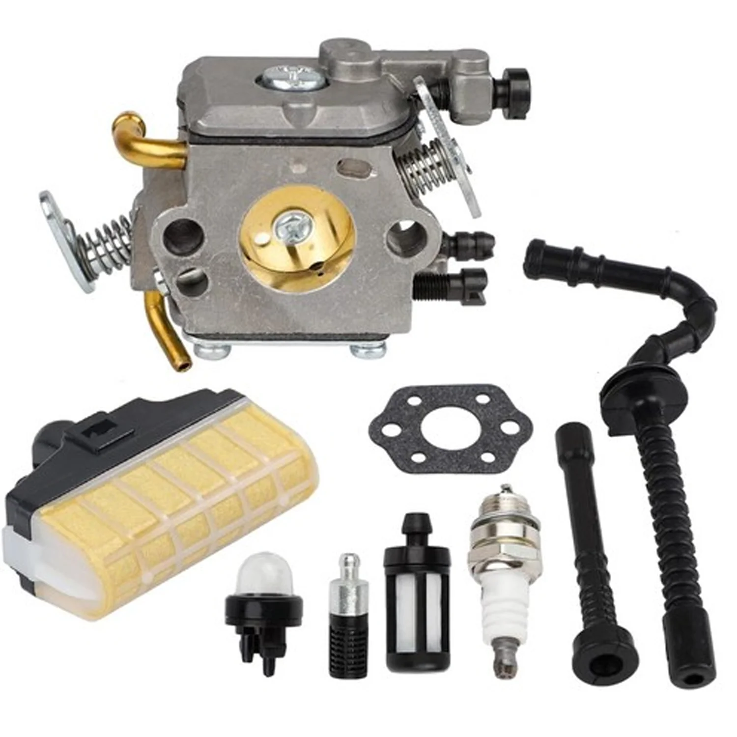Zama C1Q-S92 1123-120-0620 Carburetor Replacement Kit For Stihl MS250 MS250C Gas Chainsaw OEM Parts Carburador Set