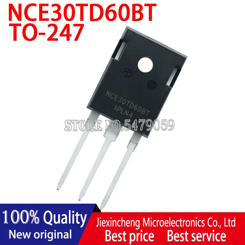 Бтиз NCE30TD60BT NCE30TD60B NCE30TD60, 600 В/30 А TO-247, 10 шт., новый оригинальный