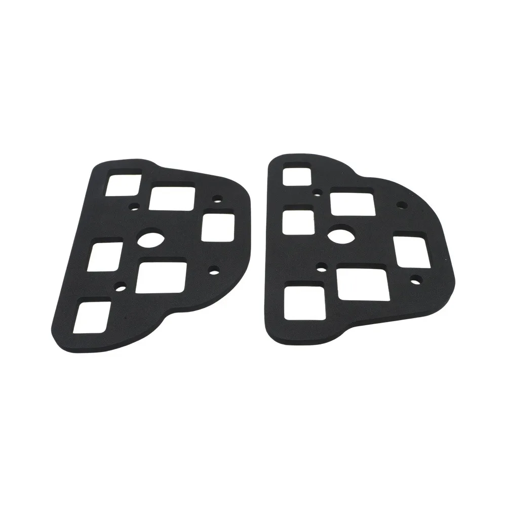 Rear Pair Light Seal Gaskets For BMW 5 Series Sedan 1995-2003 Black ABS Replacement Taillight Seals 63212161597