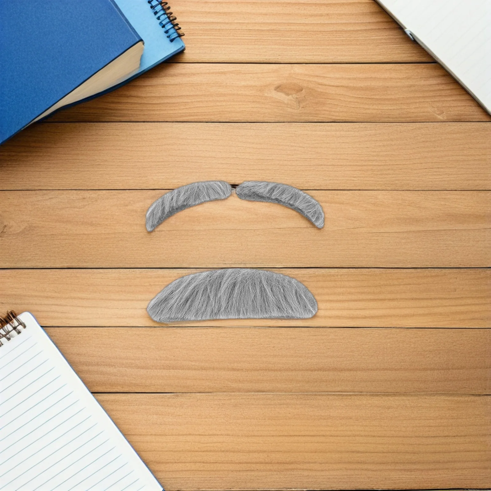 할로윈 파티 의상 액세서리 4세트 가짜 콧수염과 눈썹 리얼리틱 수염 남성용 코스프레 장식용 얼굴 털 키트