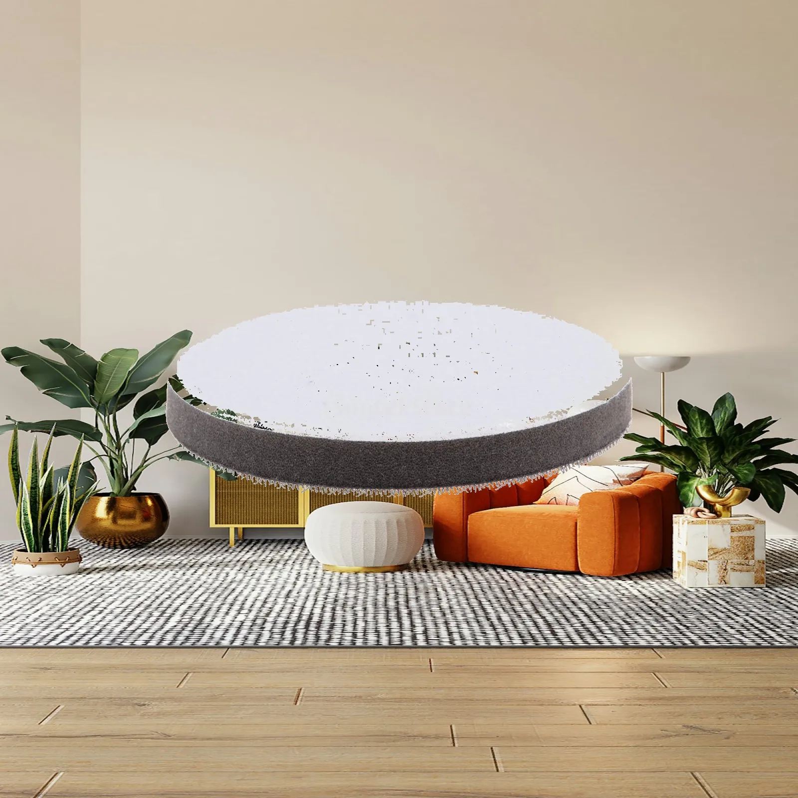 Sponge Cushion Interface Buffer Pad Hook and Loop Sanding Disc Mount for Indoor Outdoor Power Tools