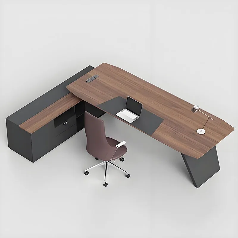Executive Desk for Office Manager Luxury Modern Large Boss Desk Minimalist High-End Supervisor Desk