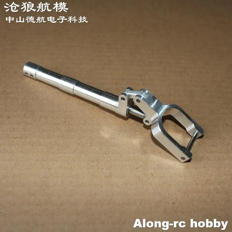 RC Airplane Part-- Height 95mm-185mm Damping Kneeling Landing Gear Worm Shock Tripod Suitable for 3-5kg RC Models Jet EDF Plane