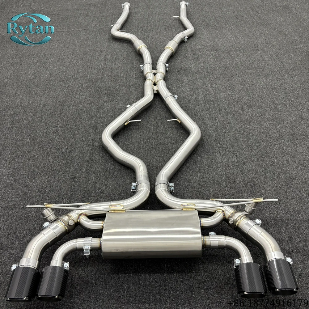 

Valvetronic Exhaust Pipe Valved High Quality Stainless Steel Exhaust System Catback for F85 F86 X5M X6M 4.4T