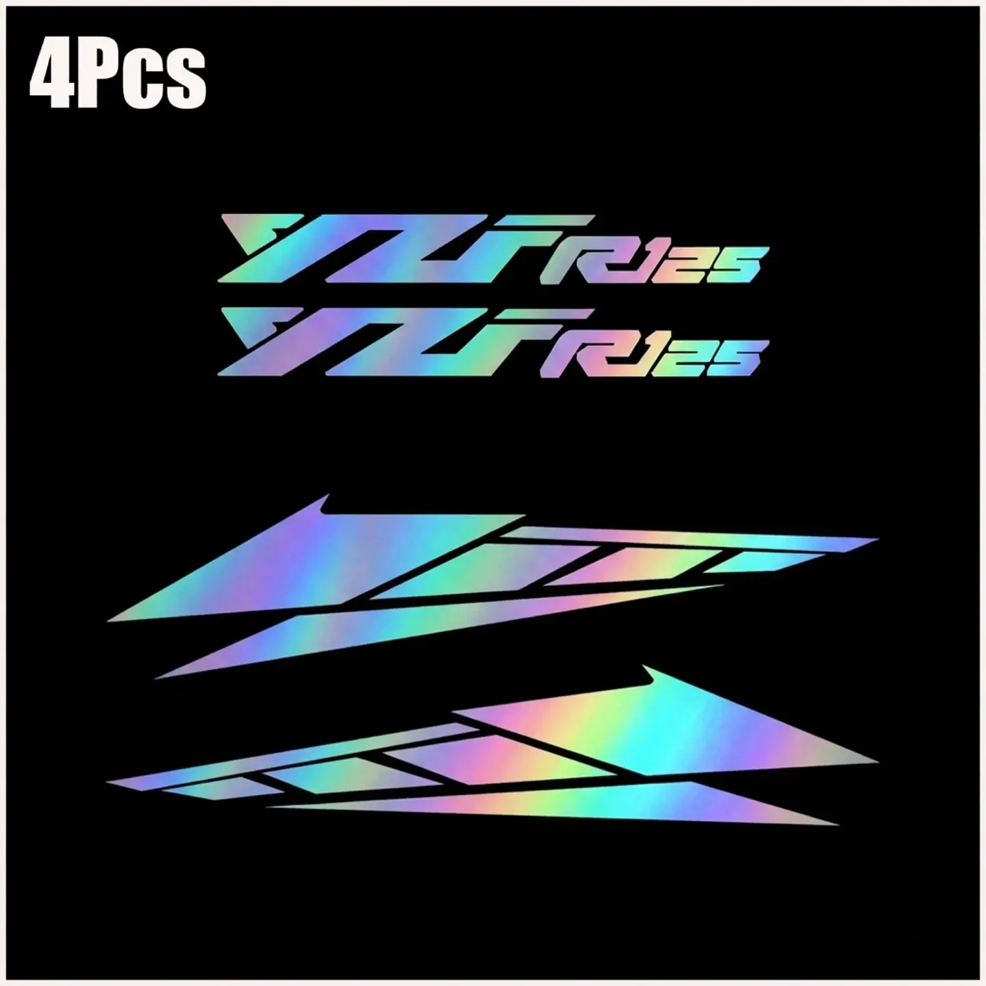 

Motorcycle Sticker Vinyl Decal for R125 YZF-R125 yzf125 Waterproof Reflective Tank Bike Accessories