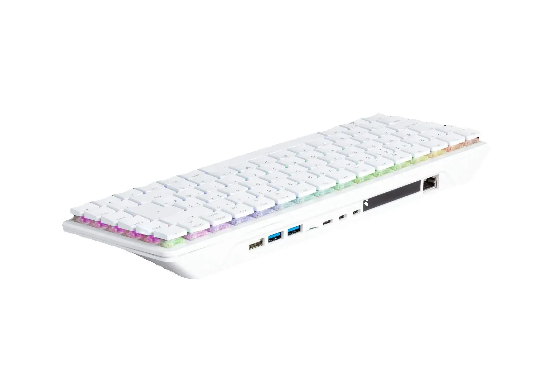 Raspberry Pi 500+ Plus Computer all-in-one Desktop Computer Mechanical Keyboard 2.4GHz quad-core processor 16GB RAM 256GB SSD