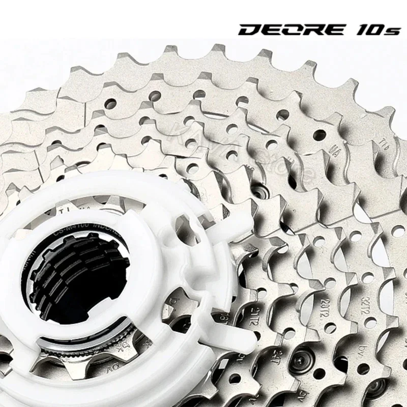 Deore CS-M4100 Cassette 10S K7 11-42T 46T Mountain Bike Sprocket x10 chain 10V MTB Flywheel M4100 10 Speed Freewheel Bike Parts