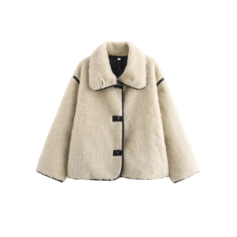 

2024 Women's Casual Stand Collar Loose Jacket