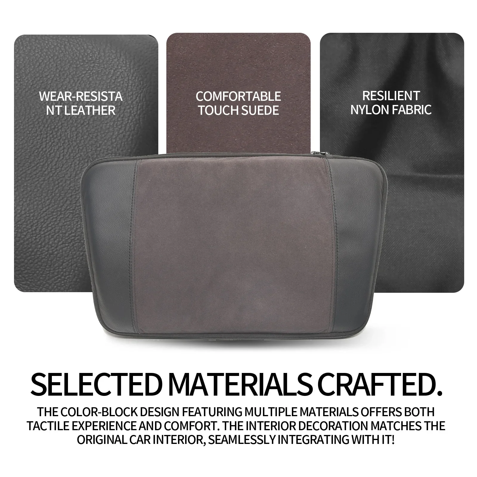 For Toyota Land Cruiser FJ 2026 Multifunctional Lumbar Support 2 in 1 Waist Cushion Storage Box Seat Pillow Modified Accessories detail image 3