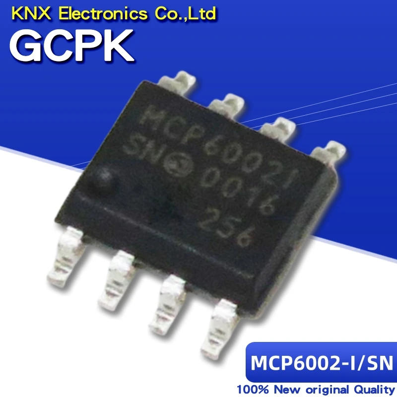 10pcs 100% original new SOP MCP601-I/SN MCP6002-I/SN MCP601 MCP6002 SOP-8 MCP601I MCP6002I