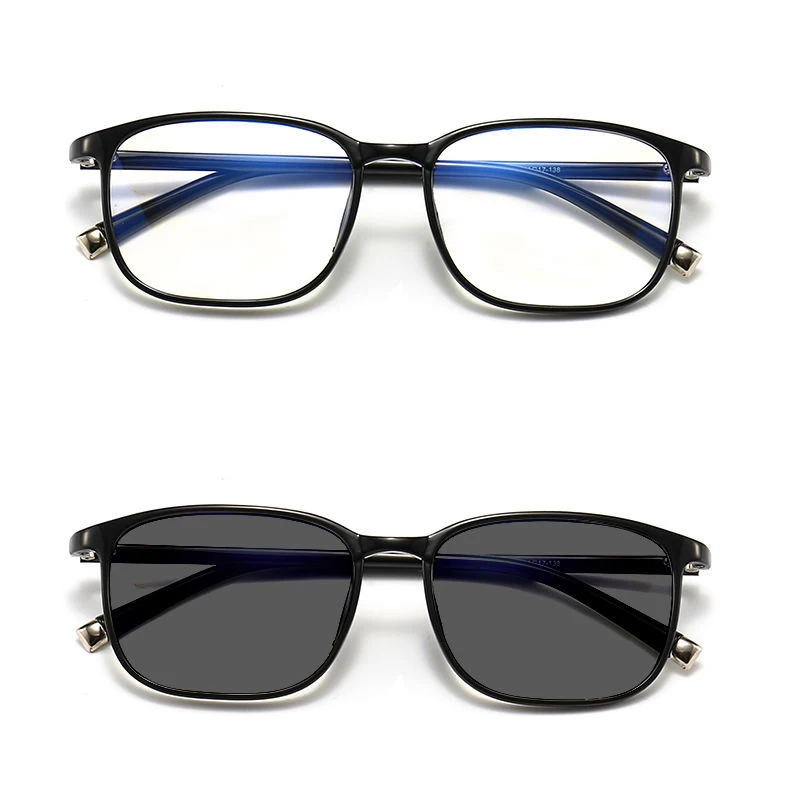 TR90 Round Photochromic Multi-focal Reading Glasses Men Fashion Progressive Anti Blue Ray Presbyopic Glasses Eyeglass