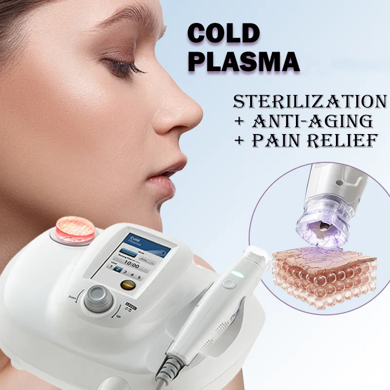 Korean Pain-free Fibroblast Plasmatique Cold Plasma Device for Acne Treatment Firming Scalp Care Cool Jet Plasma Machine Beauty