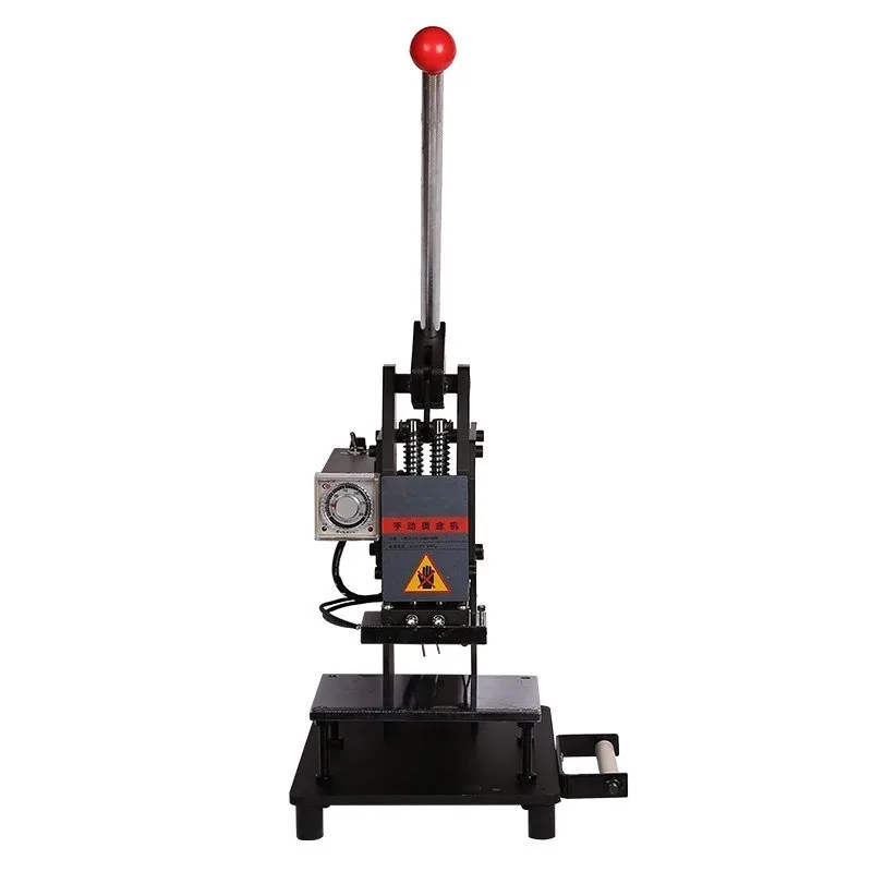 Heat Transfer Embossing and Gold Stamping Machine Logo Embossing Machine Suitable for Leather PVC Cards and Plastics