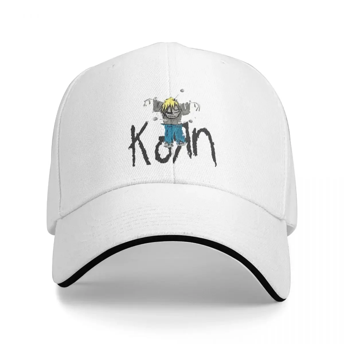 Korn Rock Band Music Cap Men Women Popular Hats Trucker Worker Cap Sports Cap Adjustable Snapback Caps Baseball Caps Summer