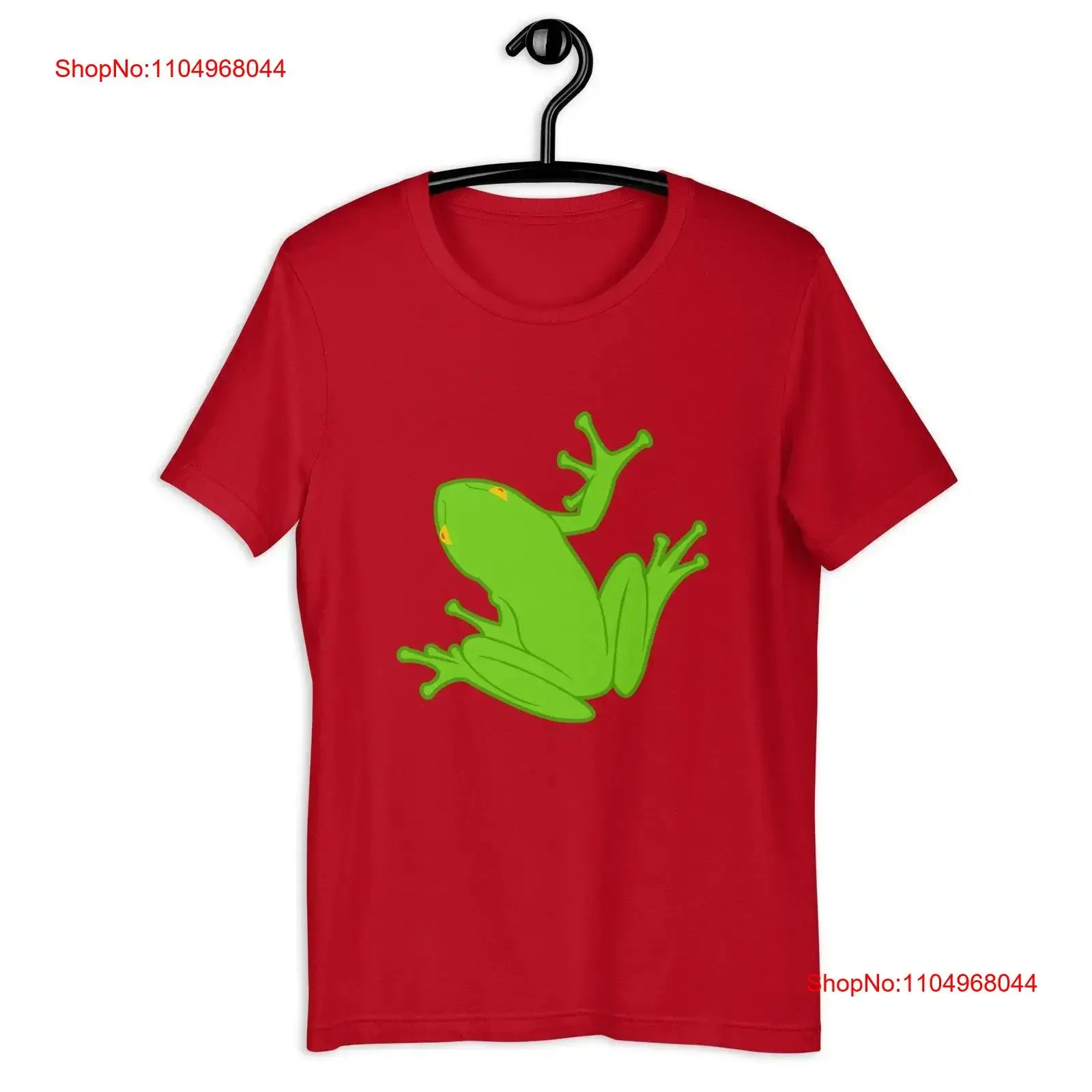 Camiseta Retro de rana para mascotas, árbol verde, bonito para propietarios de tienda, amantes anfibios, divertido, vintage, lavado, gráfico informal, elegante y versátil