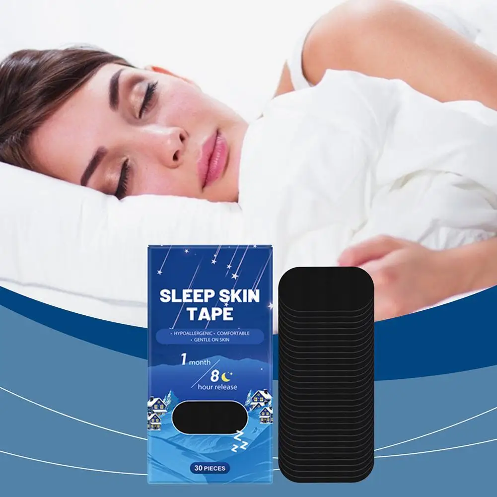 

30pcs Mouth Tape Sleep Strip For Anti-snoring Mouth Breathing Tape To Improve Sleep Mouth Stickers For Snoring Lip Patch