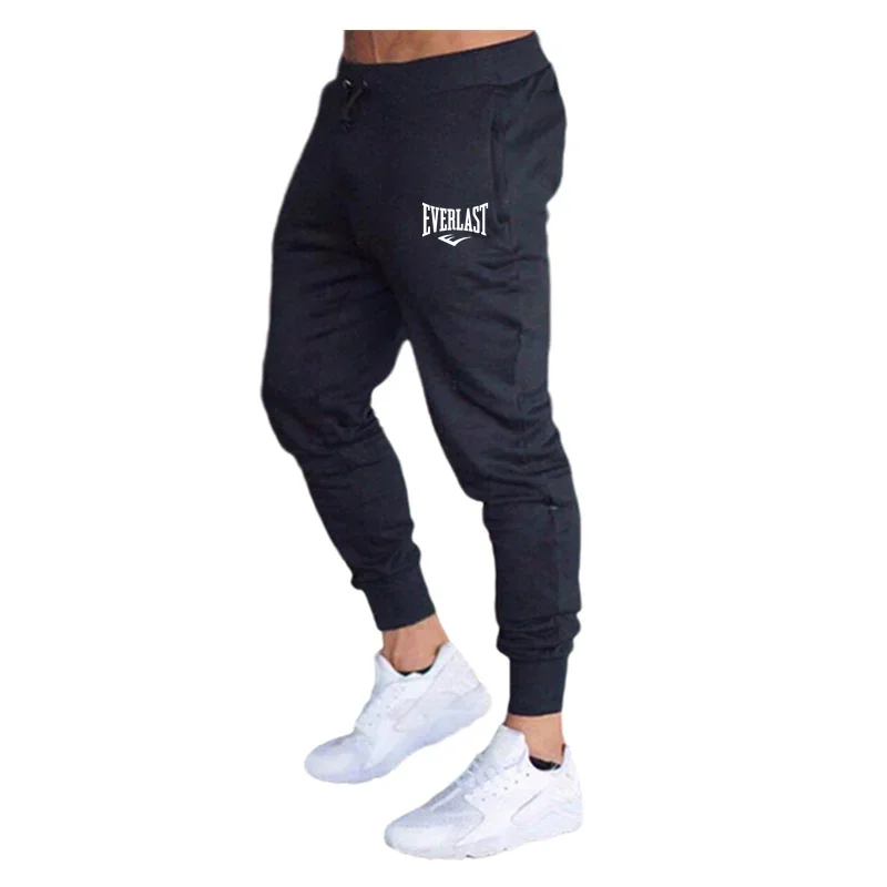 

Новые брюки с принтом, осенние мужские/женские брюки для бега EVERLAST, спортивные штаны для бега, спортивные повседневные брюки, дышащие брюки для фитнеса и спортзала