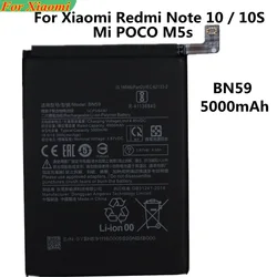 Batería Original BN59 para Xiaomi Redmi Note 10/10S, repuesto de 2024 mAh, 5000 años, envío rápido