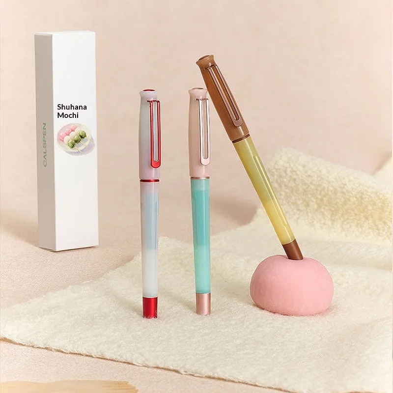 TANOOCI TAM100 Magnetic Gel Pen,0.5mm Smooth Bullet Nib Creativity Magnetic Snap-on Cap Premium Resin Pen Barrel School Supplies