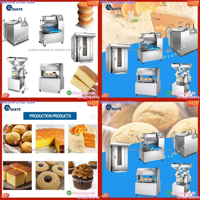 CE Certificate Automatic Cake Processing Line Cake Machine Maker Price