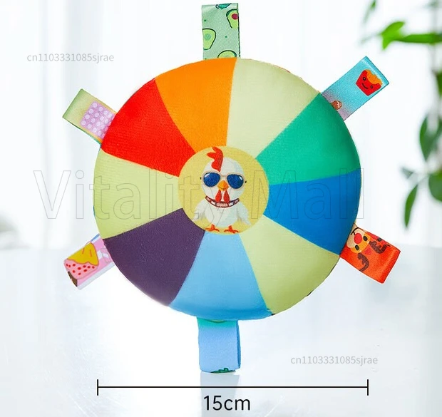 

Игрушка для фриши для собак, плюшевый звук, интерактивная игрушка для щенков, фризби, шлифовка зубов, устойчивая к укусам, тренировка бордюра домашних животных