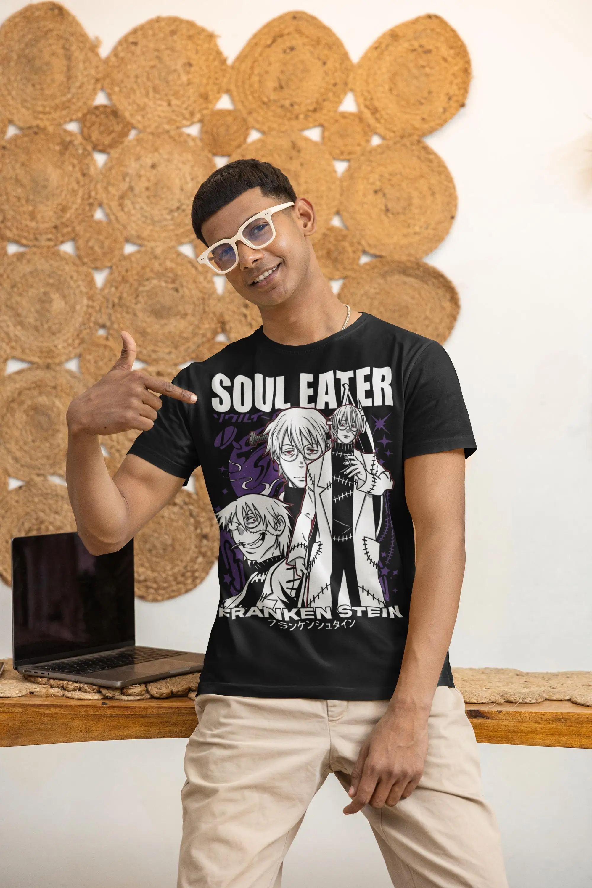 Soul Eater Maka Albarn Shirt, Anime Manga Graphic T-Shirt, Japanese Anime Tee, Unisex Otaku Streetwear, Maka Albarn Fan Gift