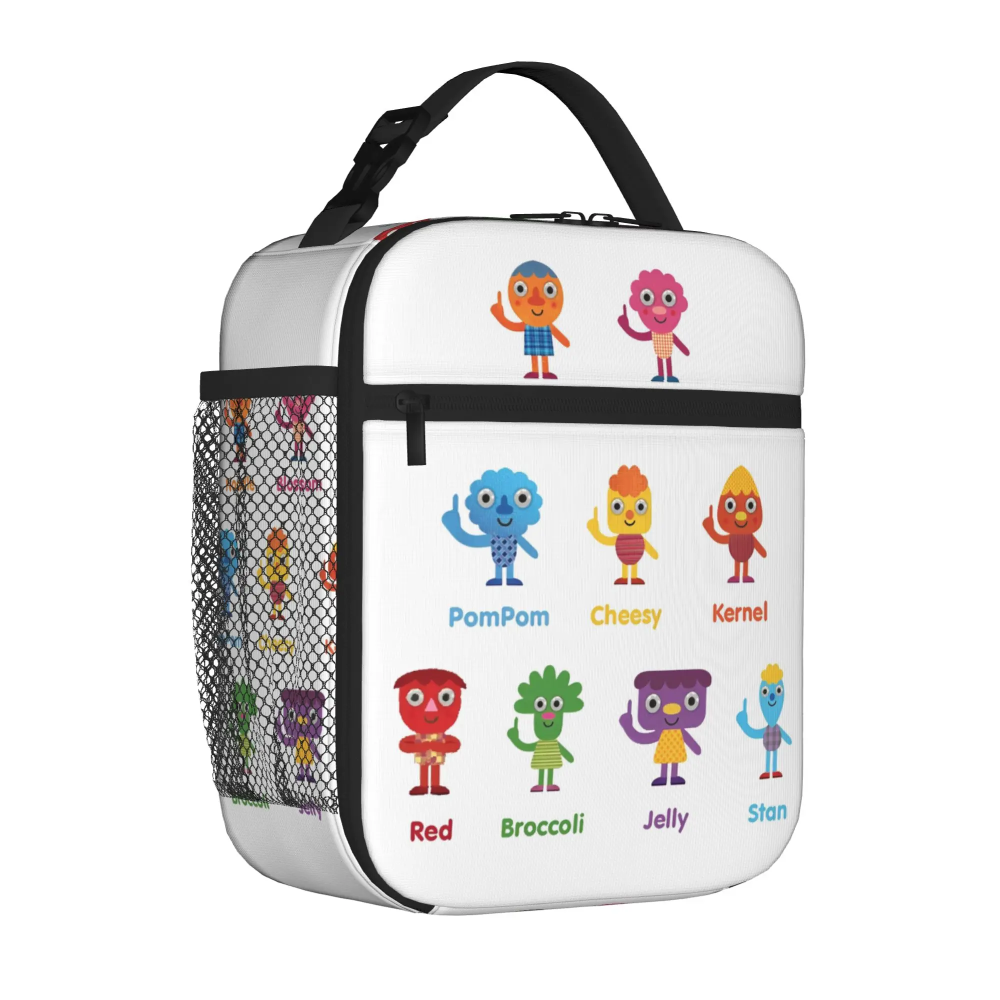 

Термосумка для обедов Noodle & Pals Micro Super Simple с изоляцией, для хранения детских песенок и стишков, многоразовый термоконтейнер для еды, бенто-бокс
