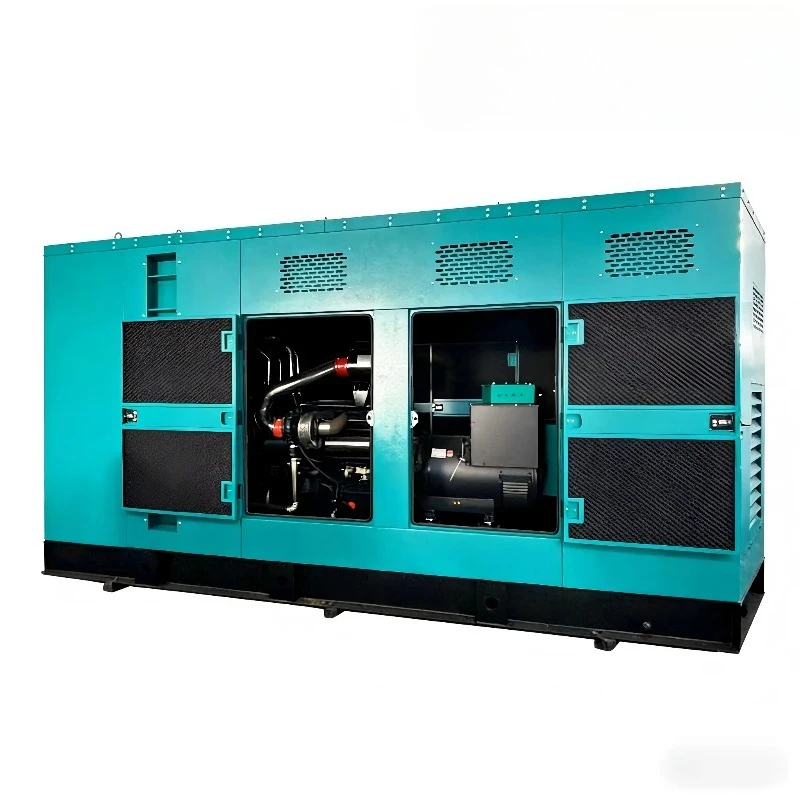 Customized 300KW 375KVA Silent Diesel Generator Set | Super Silent Low Noise CE Certified Automatic ATS Industrial Power Gene