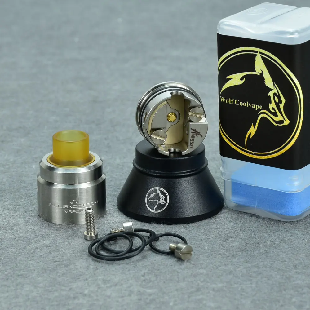 WolfCoolvape The Flave Style 22mm RDA vape mtl rda tank with bf pin Rebuildable Dripping Atomizer mtl rda vape tank