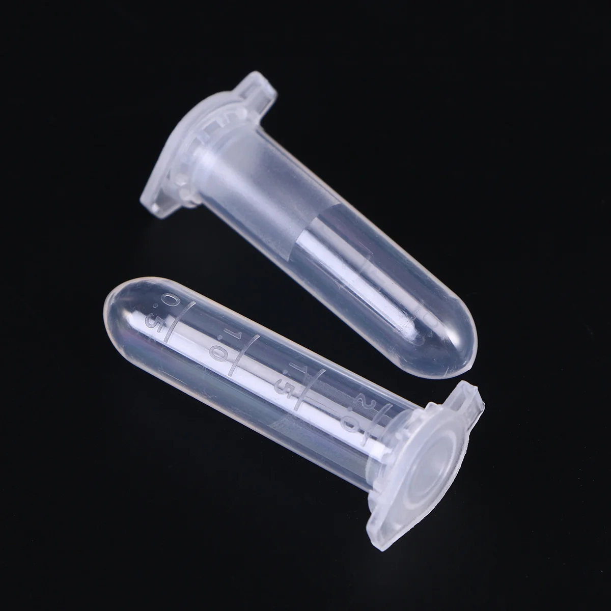 1000 Pcs Centrifuge Tube Can Laboratory Supplies with Container Round Bottom Scale