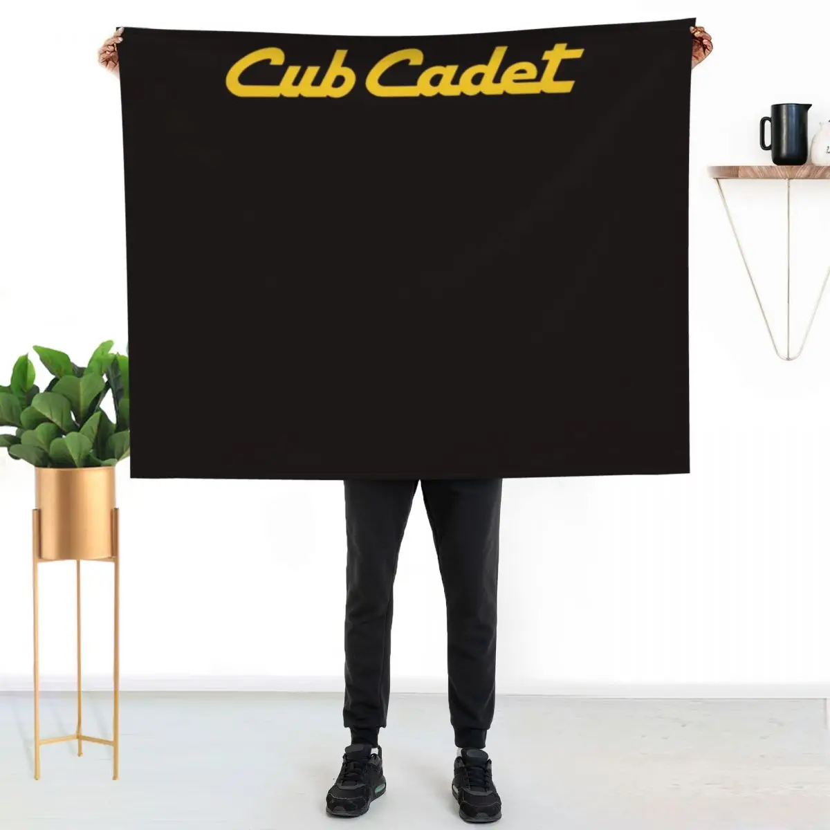 Cub Cadet agricultural Throw Blanket couch cozy soft plush fuzzy picnic outdoor blanket