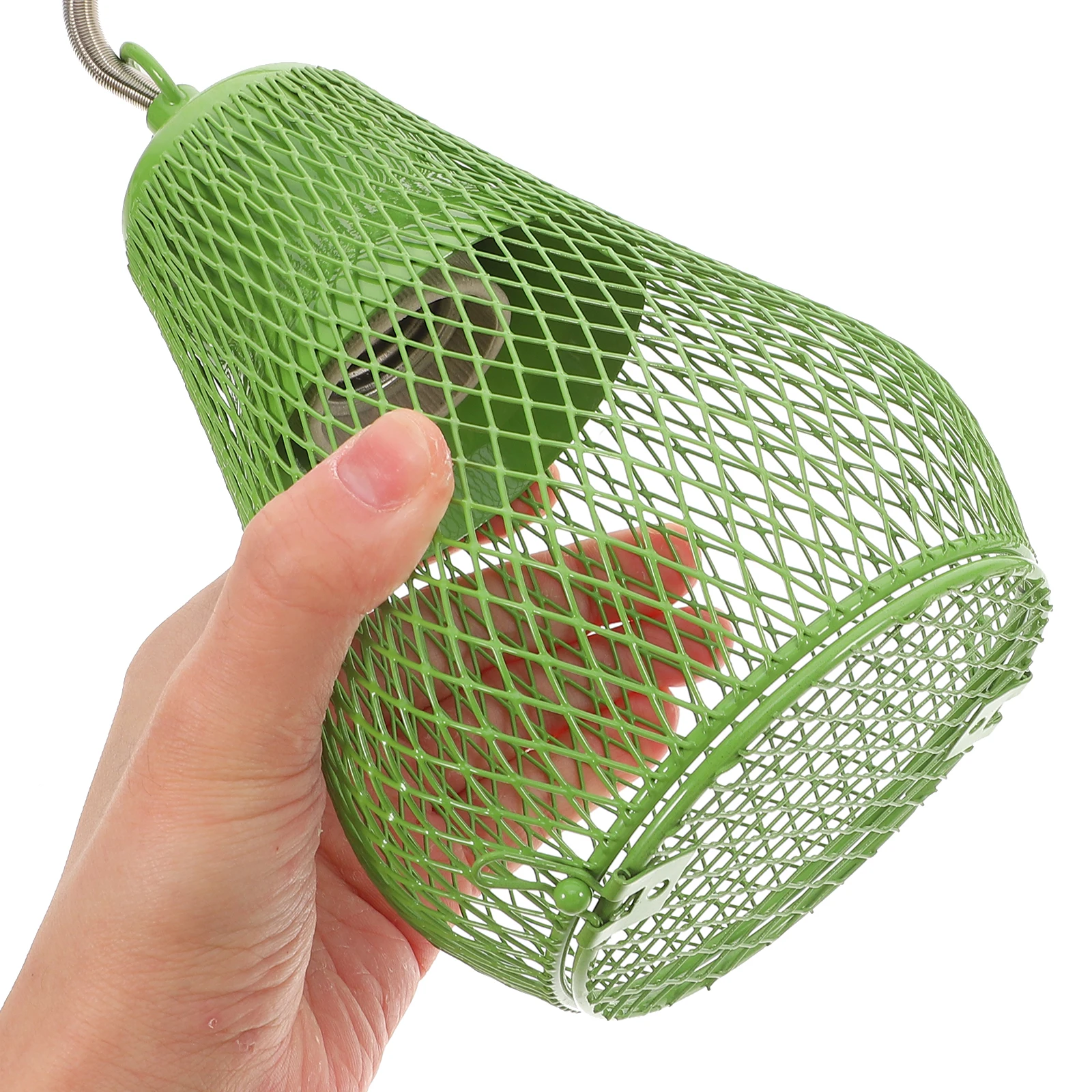

Green Reptile Heat Lampshade EU Plug Anti Scald Mesh Cover for Parrots Lizards Turtles Bird Heater Bearded Dragon Lamp