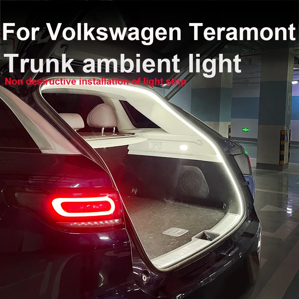 For Volkswagen Teramont Automotive Atmosphere lights Trunk ambient lighting Accessories modification car light strip