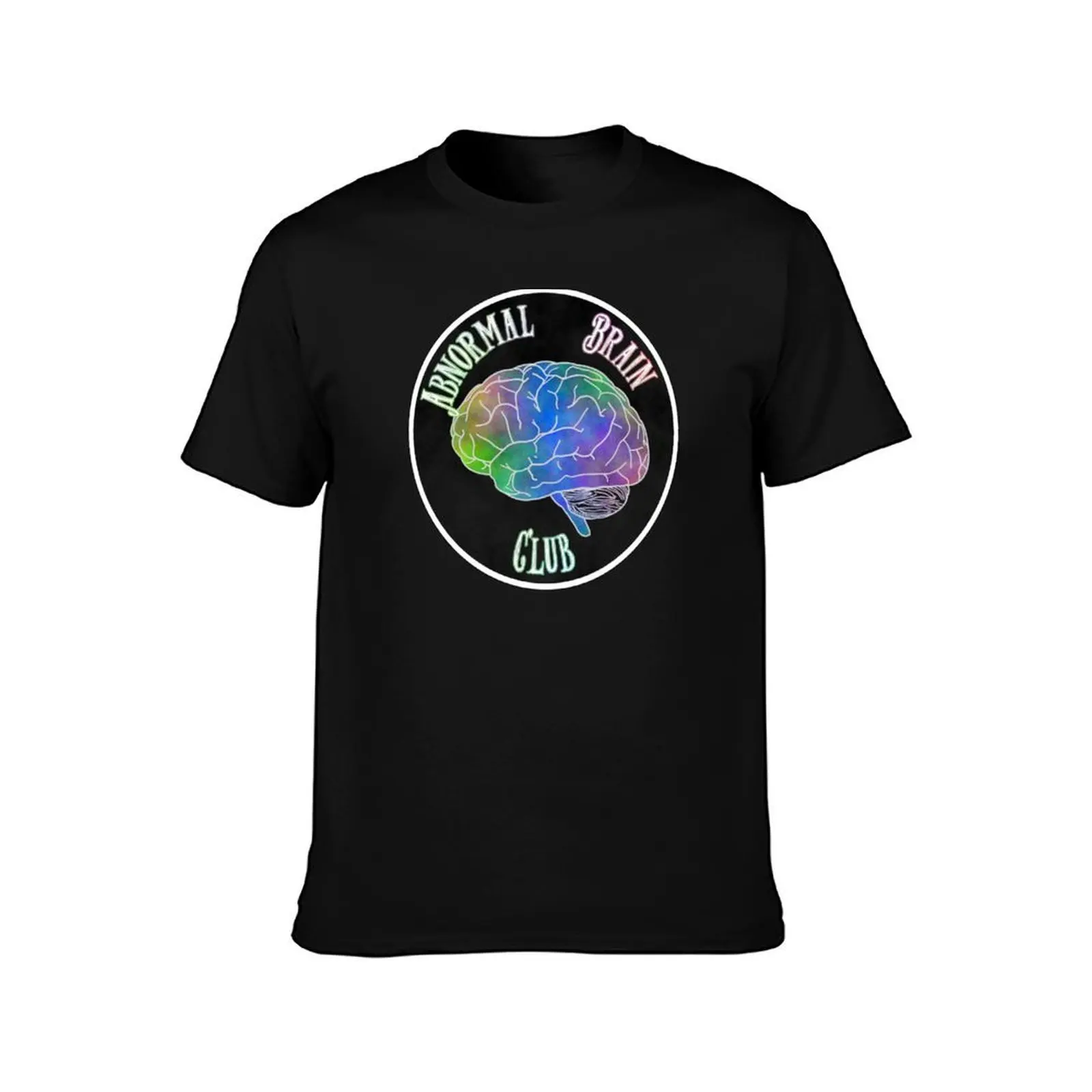 Abnormal Brain Club T-Shirt Large Size Soft Cotton T-Shirt