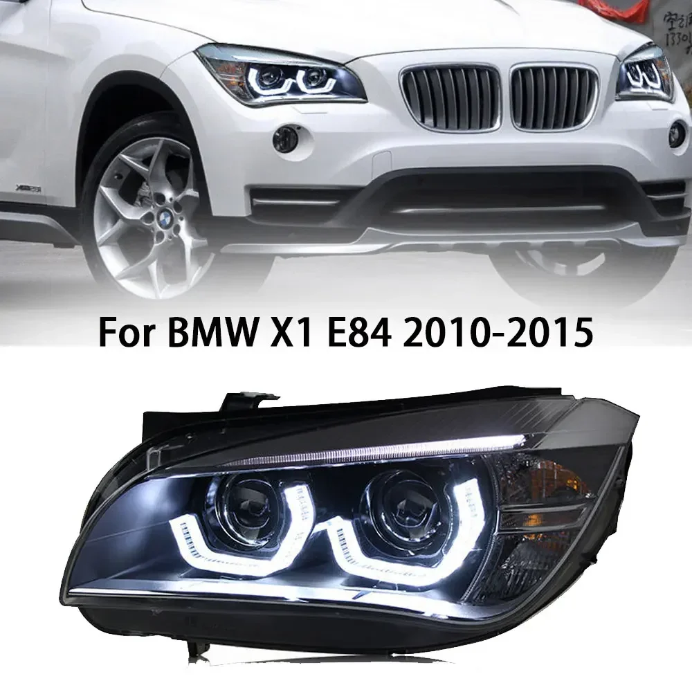 Car Accessories Headlights With taillight For BMW 2010-2021 X1 E84 F48 F49 Auto DRL Fog Trailer lamps Turning Signal Voiture