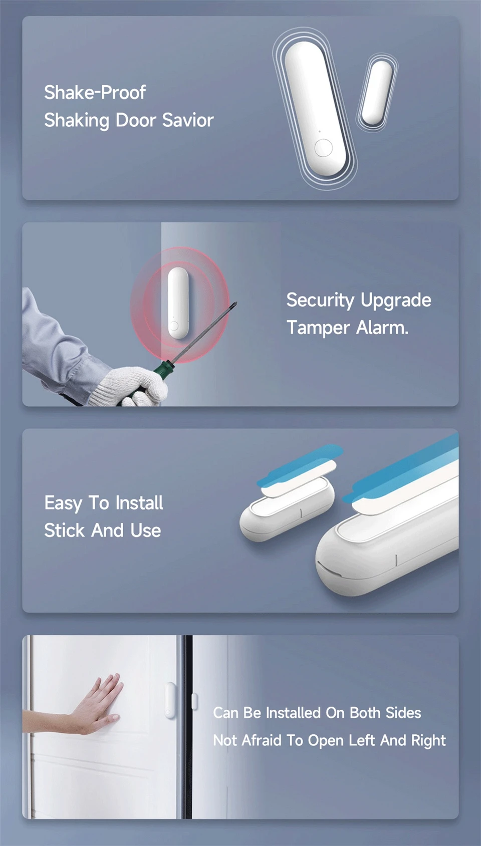 Aqara مستشعر نافذة الباب P1 زيجبي 3.0 المنزل الذكي اللاسلكي مكافحة سرقة Homekit التعريفي باب المغناطيسي إنذار ل HomeKit APP